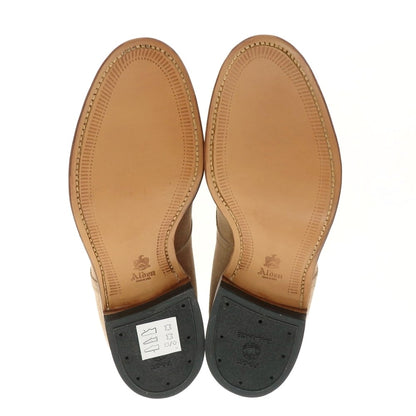 【新品】オールデン ALDEN N6438 スエード プレーントゥ ドレスシューズ ベージュ【 61/2Ｄ 】【 状態ランクN 】【 メンズ 】