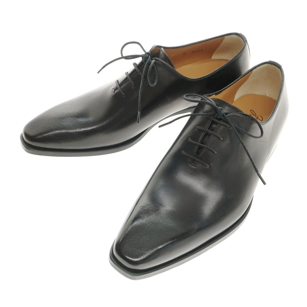 【中古】【未使用】フランチェスコ ベニーニョ FRANCESCO BENIGNO ホールカット ドレスシューズ ブラック【 6 】【 状態ランクS 】【 メンズ 】