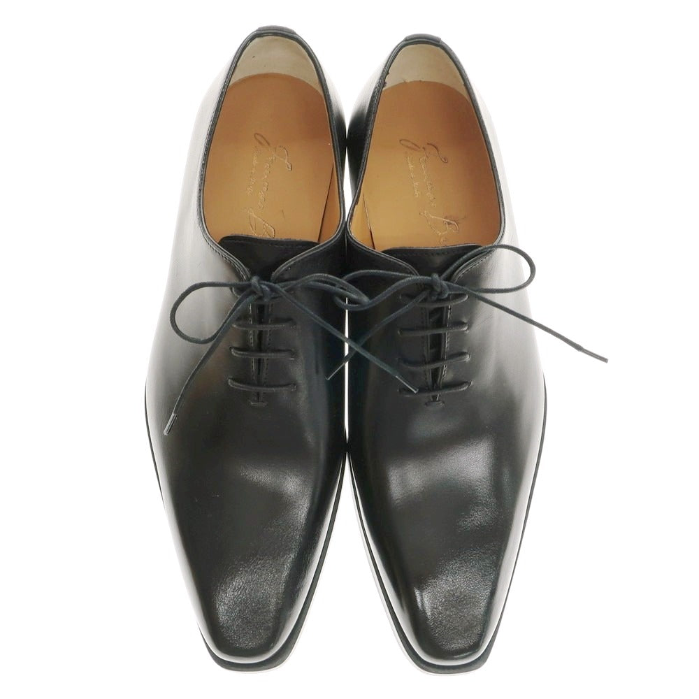 【中古】【未使用】フランチェスコ ベニーニョ FRANCESCO BENIGNO ホールカット ドレスシューズ ブラック【 6 】【 状態ランクS 】【 メンズ 】