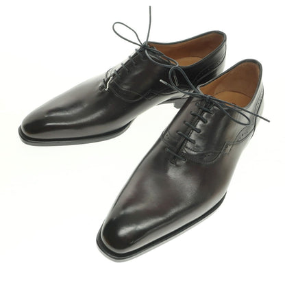 【中古】【未使用】フランチェスコ ベニーニョ FRANCESCO BENIGNO プレーントゥ ドレスシューズ ブラックブラウン【 6 】【 状態ランクS 】【 メンズ 】