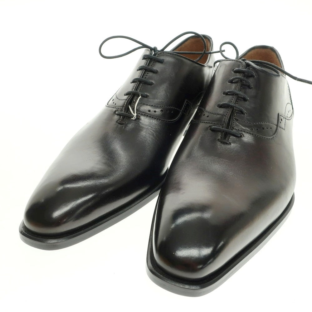 【中古】【未使用】フランチェスコ ベニーニョ FRANCESCO BENIGNO プレーントゥ ドレスシューズ ブラックブラウン【 6 】【 状態ランクS 】【 メンズ 】