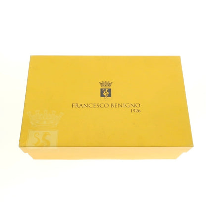 【中古】【未使用】フランチェスコ ベニーニョ FRANCESCO BENIGNO プレーントゥ ドレスシューズ ブラックブラウン【 6 】【 状態ランクS 】【 メンズ 】