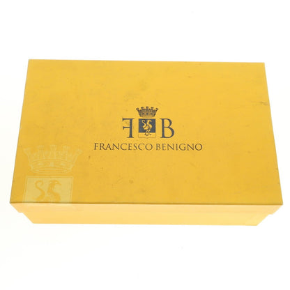 【中古】【未使用】フランチェスコ ベニーニョ FRANCESCO BENIGNO ストレートチップ ドレスシューズ ブラックブラウンxレッド【 7 1/2 】【 状態ランクS 】【 メンズ 】