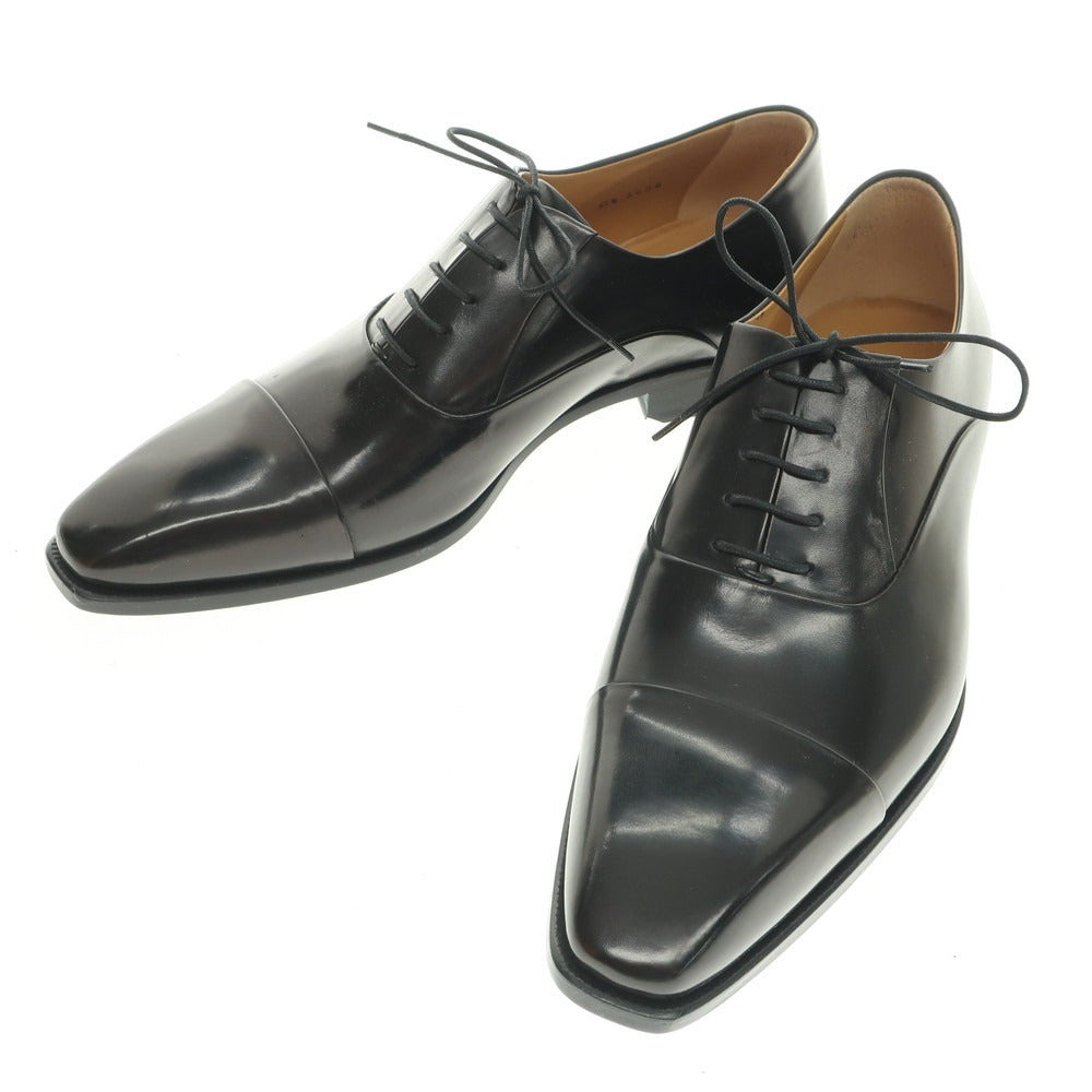 【中古】【未使用】フランチェスコ ベニーニョ FRANCESCO BENIGNO ストレートチップ ドレスシューズ ブラック【 6 1/2 】【 状態ランクS 】【 メンズ 】