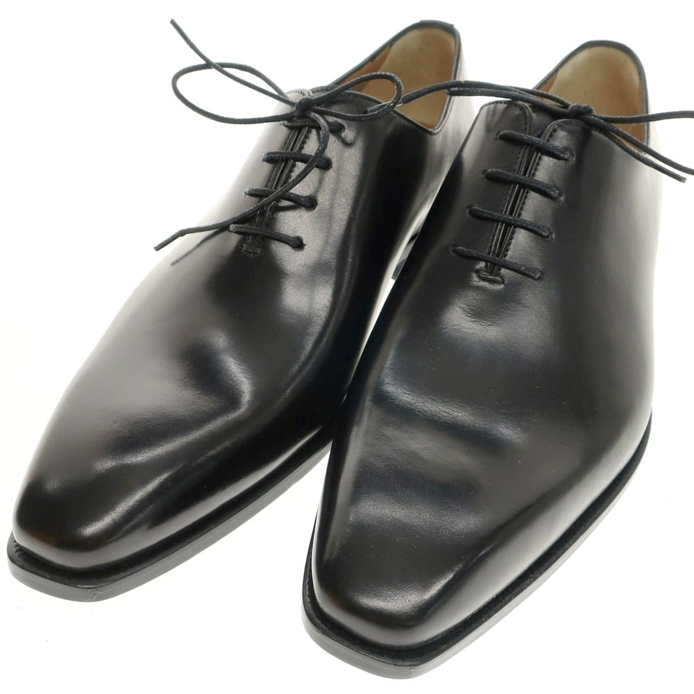 【中古】【未使用】フランチェスコ ベニーニョ FRANCESCO BENIGNO ホールカット ドレスシューズ ブラック【 6 1/2 】【 状態ランクS 】【 メンズ 】