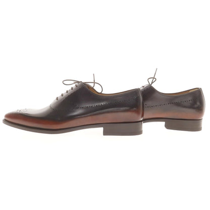 【中古】【未使用】フランチェスコ ベニーニョ FRANCESCO BENIGNO ホールカット ドレスシューズ ブラックブラウン【 7 】【 状態ランクS 】【 メンズ 】