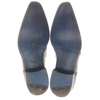 【中古】フランチェスコ ベニーニョ FRANCESCO BENIGNO ウイングチップ コインローファー ダークグレー【 7 】【 状態ランクA 】【 メンズ 】