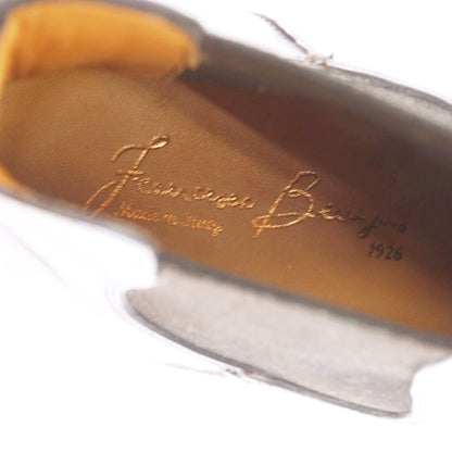 【中古】フランチェスコ ベニーニョ FRANCESCO BENIGNO サイドゴアブーツ ブルーxワイン【 7 1/2 】【 状態ランクA 】【 メンズ 】