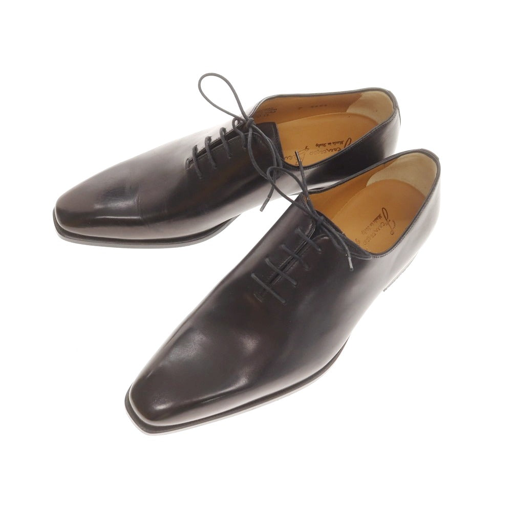 【中古】【未使用】フランチェスコ ベニーニョ FRANCESCO BENIGNO ホールカット ドレスシューズ ブラック【 7 】【 状態ランクS 】【 メンズ 】