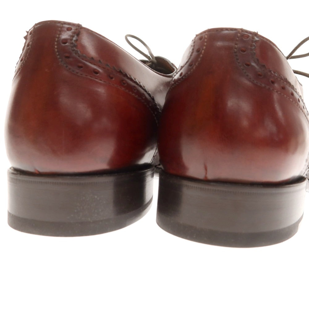 【中古】【未使用】フランチェスコ ベニーニョ FRANCESCO BENIGNO ドレスシューズ ブラウン【 7 1/2 】【 状態ランクS 】【 メンズ 】