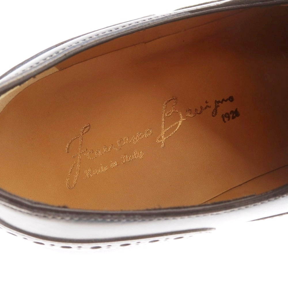 【中古】フランチェスコ ベニーニョ FRANCESCO BENIGNO ダブルモンク ドレスシューズ ネイビー【 7 】【 状態ランクA 】【 メンズ 】