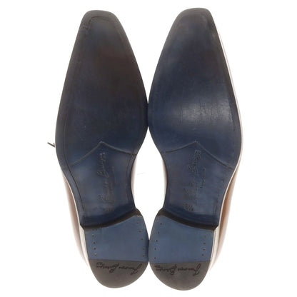 【中古】【未使用】フランチェスコ ベニーニョ FRANCESCO BENIGNO ホールカット ドレスシューズ ブラウン【 6 1/2 】【 状態ランクS 】【 メンズ 】