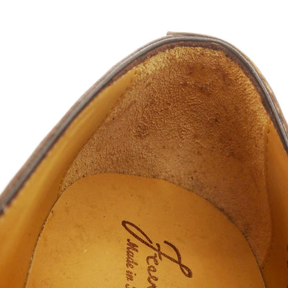 【中古】フランチェスコ ベニーニョ FRANCESCO BENIGNO シングルモンク ドレスシューズ ベージュxブラウン【 7 】【 状態ランクA 】【 メンズ 】
