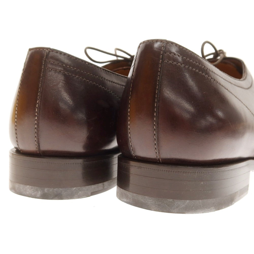 【中古】フランチェスコ ベニーニョ FRANCESCO BENIGNO Uチップ ドレスシューズ ダークブラウン【 7 】【 状態ランクA 】【 メンズ 】[EPD]