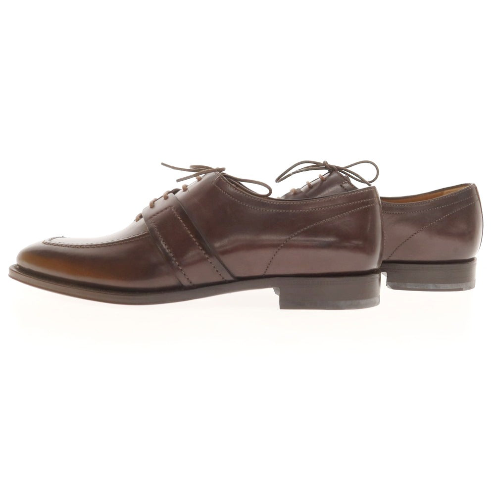 【中古】フランチェスコ ベニーニョ FRANCESCO BENIGNO Uチップ ドレスシューズ ダークブラウン【 7 】【 状態ランクA 】【 メンズ 】[EPD]