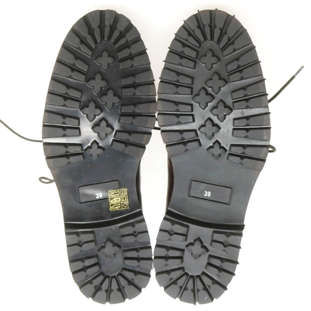 【中古】【未使用】ウィンドポート WINDPORT レザー マウンテンブーツ ダークブラウン【 39 】【 状態ランクS 】【 メンズ 】