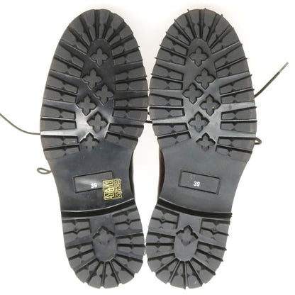 【中古】【未使用】ウィンドポート WINDPORT レザー マウンテンブーツ ダークブラウン【 39 】【 状態ランクS 】【 メンズ 】