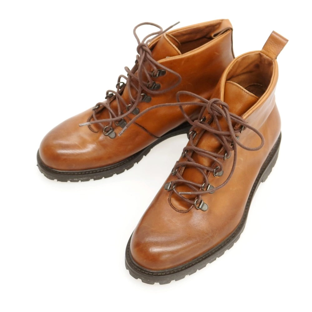 【中古】【未使用】ウィンドポート WINDPORT レザー マウンテンブーツ ブラウン【 41 】【 状態ランクS 】【 メンズ 】
