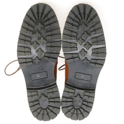 【中古】【未使用】ウィンドポート WINDPORT レザー マウンテンブーツ ブラウン【 41 】【 状態ランクS 】【 メンズ 】