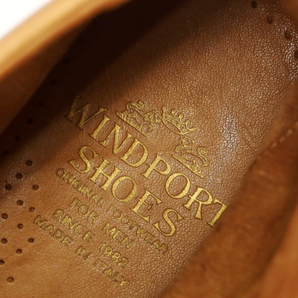 【中古】【未使用】ウィンドポート WINDPORT レザー マウンテンブーツ ブラウン【 41 】【 状態ランクS 】【 メンズ 】