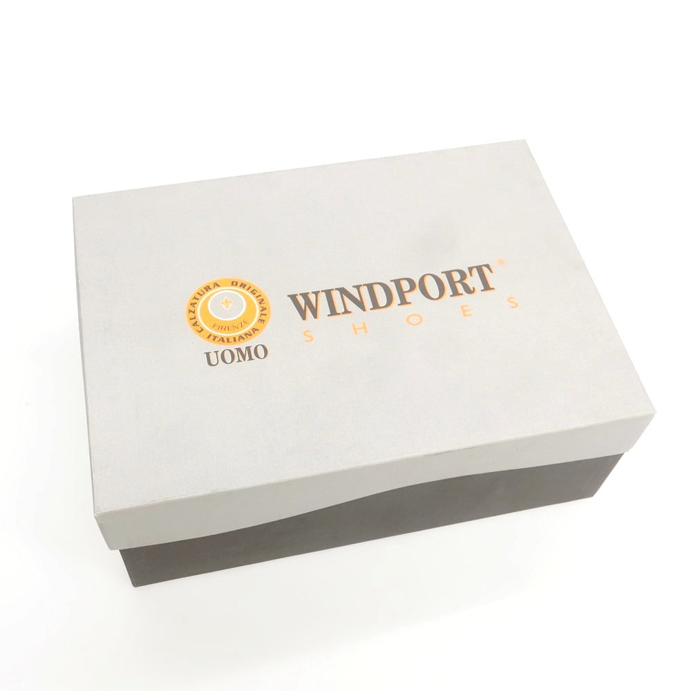 【中古】【未使用】ウィンドポート WINDPORT レザー マウンテンブーツ ブラウン【 41 】【 状態ランクS 】【 メンズ 】