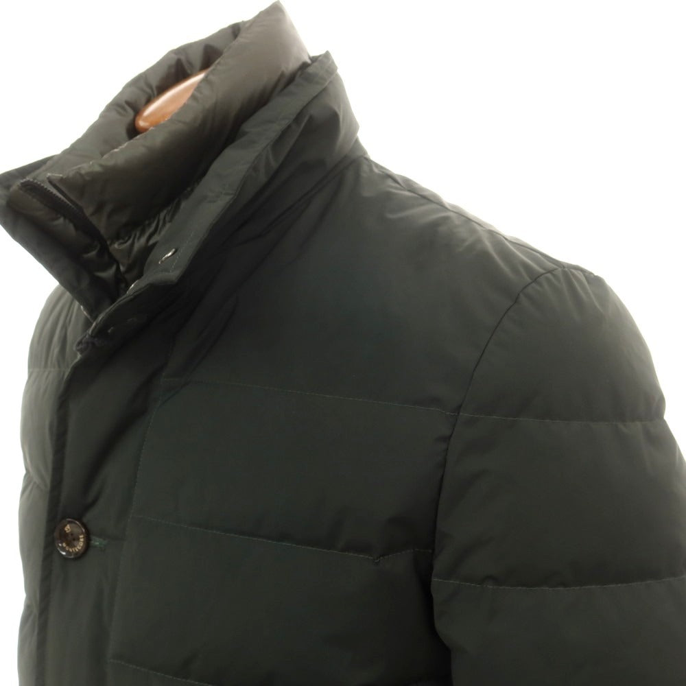 【中古】モンテコーレ Montecore ポリエステル 2WAY ダウンコート ダークグリーン【 48 】【 状態ランクC 】【 メンズ 】