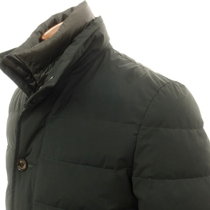 【中古】モンテコーレ Montecore ポリエステル 2WAY ダウンコート ダークグリーン【 48 】【 状態ランクC 】【 メンズ 】