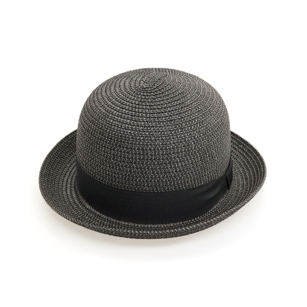 【中古】【未使用】ルーベン Ruben ペーパー ボーラーハット 帽子 グレー【サイズ58.5cm】【 状態ランクS 】【 メンズ 】