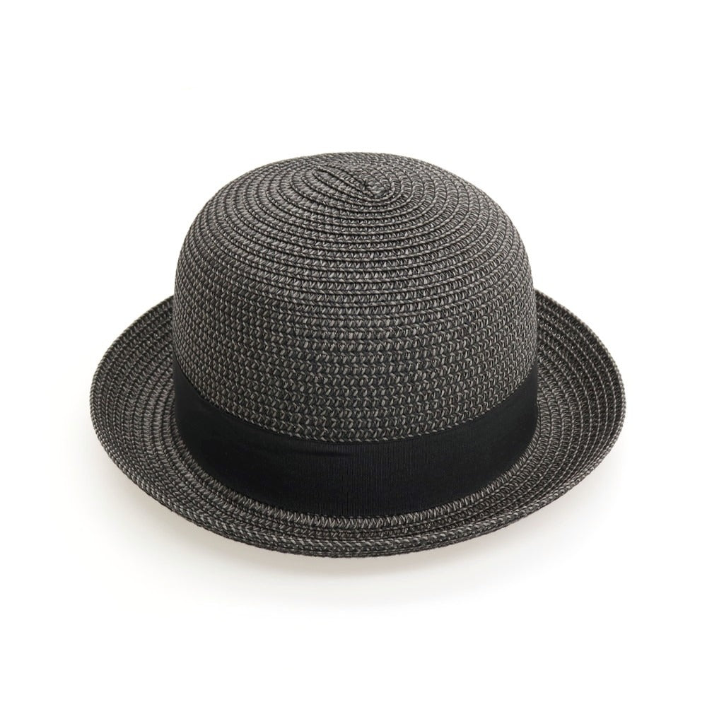 【中古】【未使用】ルーベン Ruben ペーパー ボーラーハット 帽子 グレー【サイズ58.5cm】【 状態ランクS 】【 メンズ 】