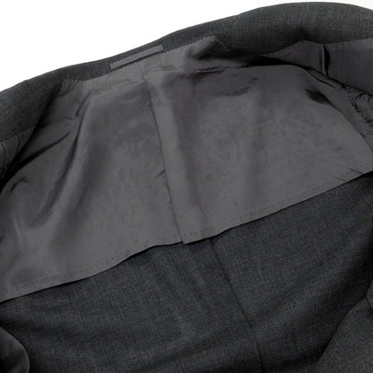 【中古】リングヂャケット RING JACKET MEISTER ウール 3つボタンスーツ ダークグレー【 48 】【 状態ランクC 】【 メンズ 】