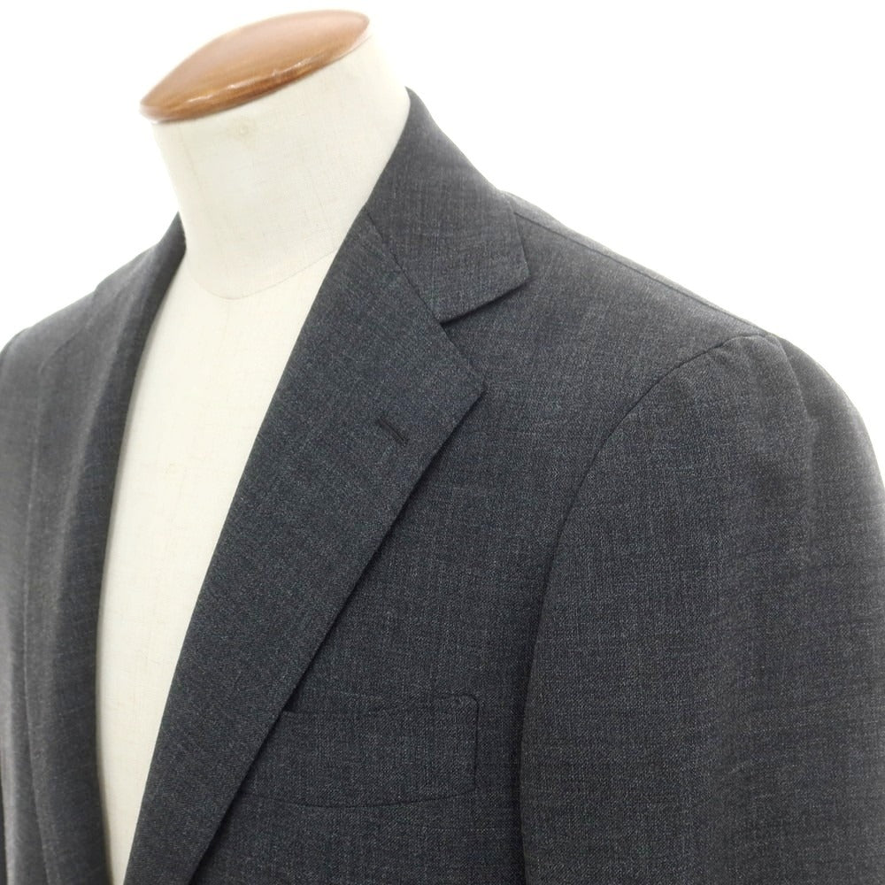 【中古】リングヂャケット RING JACKET MEISTER ウール 3つボタンスーツ ダークグレー【 48 】【 状態ランクC 】【 メンズ 】