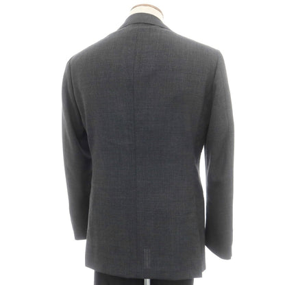 【中古】リングヂャケット RING JACKET MEISTER ウール 3つボタンスーツ ダークグレー【 48 】【 状態ランクC 】【 メンズ 】
