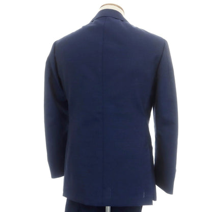 【中古】リングヂャケット RING JACKET MEISTER モヘヤ 3つボタンスーツ ネイビー【 48 】【 状態ランクB 】【 メンズ 】