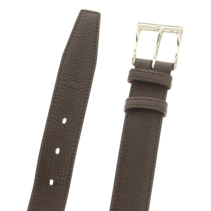 【中古】シセイ Cisei シュリンクレザー ベルト ブラウン【 85 】【 状態ランクB 】【 メンズ 】