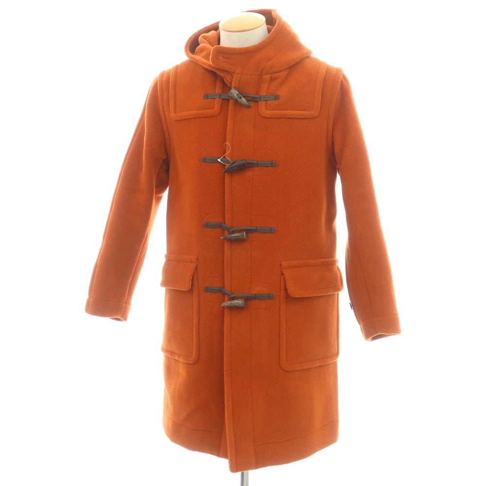 【中古】インバーティア INVERTERE ウール ダッフルコート ダークオレンジ【 36 】【 状態ランクB 】【 メンズ 】