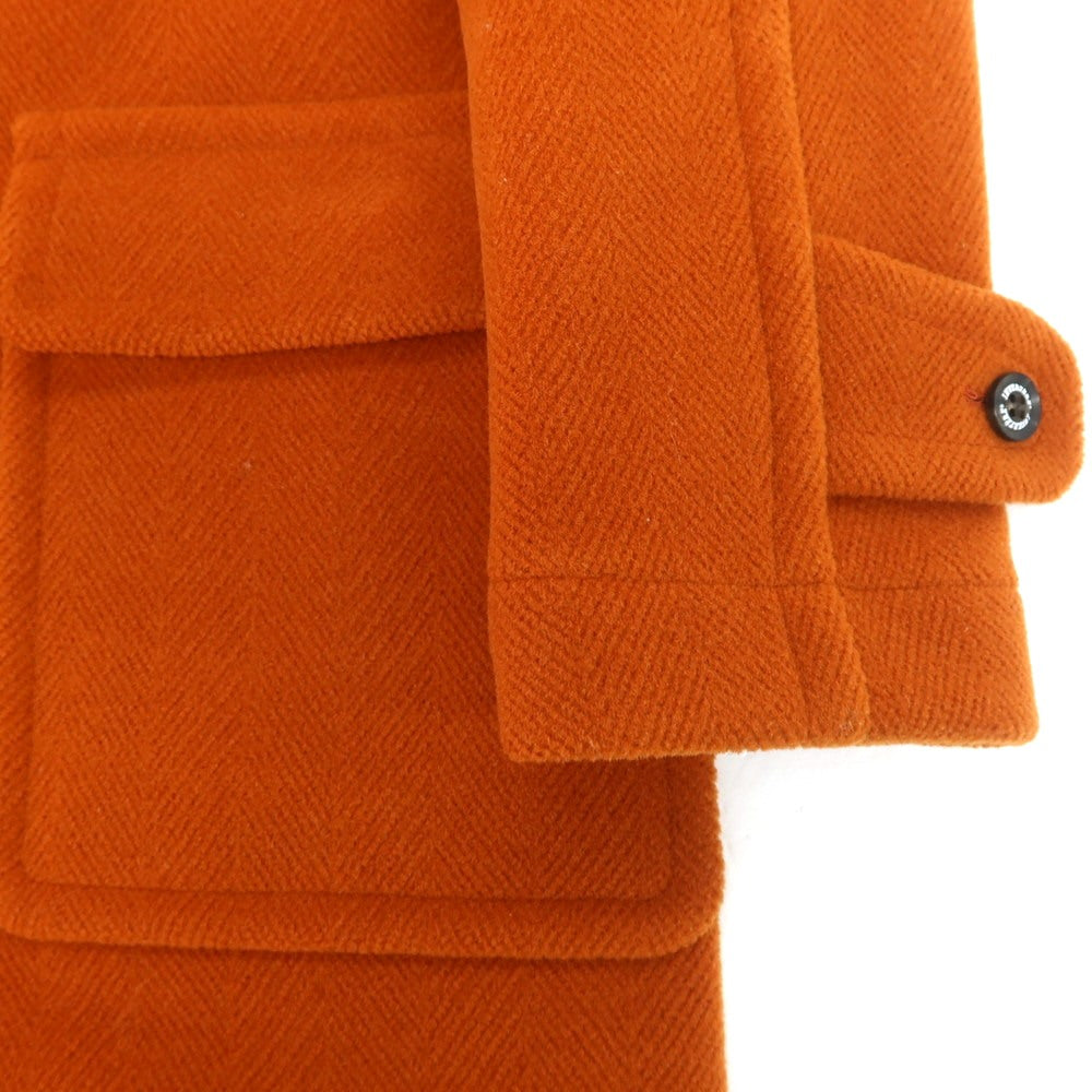 【中古】インバーティア INVERTERE ウール ダッフルコート ダークオレンジ【 36 】【 状態ランクB 】【 メンズ 】