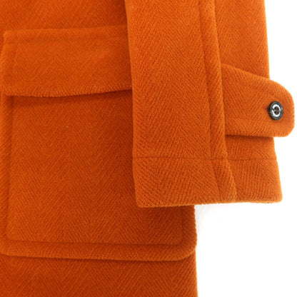 【中古】インバーティア INVERTERE ウール ダッフルコート ダークオレンジ【 36 】【 状態ランクB 】【 メンズ 】