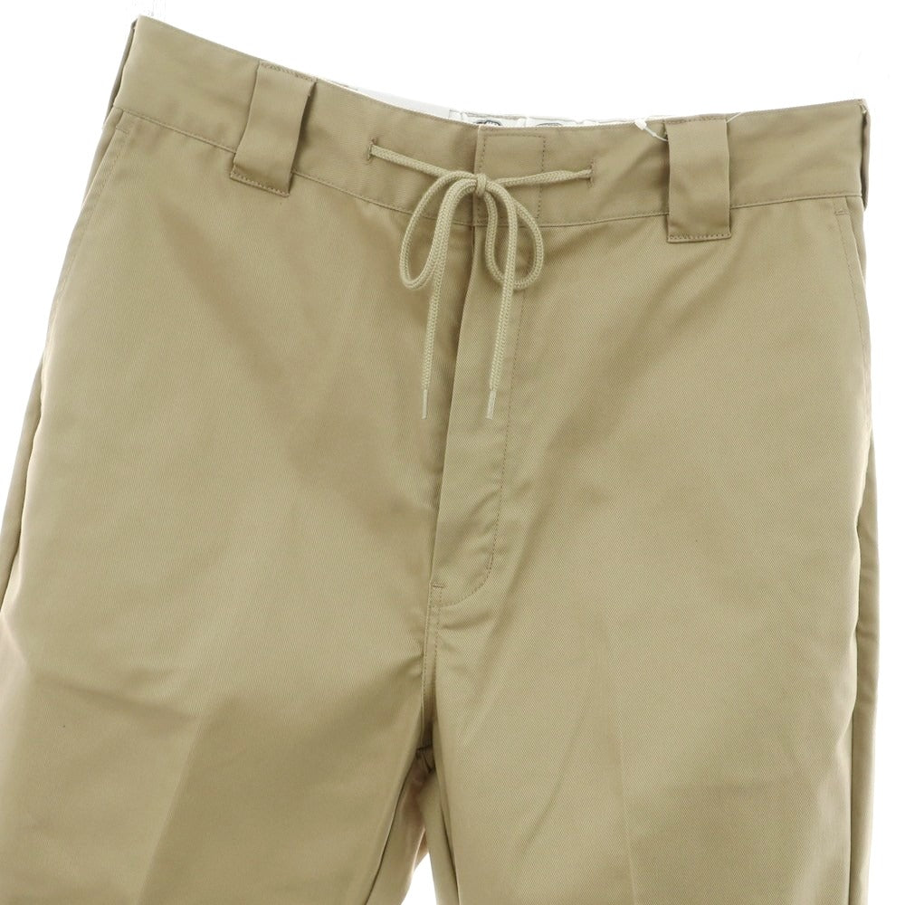 【中古】【未使用】ディッキーズ Dickies ストレッチ テーパード イージー チノパンツ ベージュ【 32 】【 状態ランクS 】【 メンズ 】