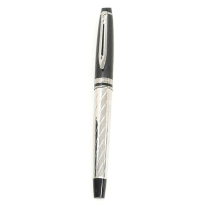 【中古】ウォーターマン WATERMAN エキスパート プレシャスBT 万年筆 ブラックxシルバー【 状態ランクA 】【 メンズ 】