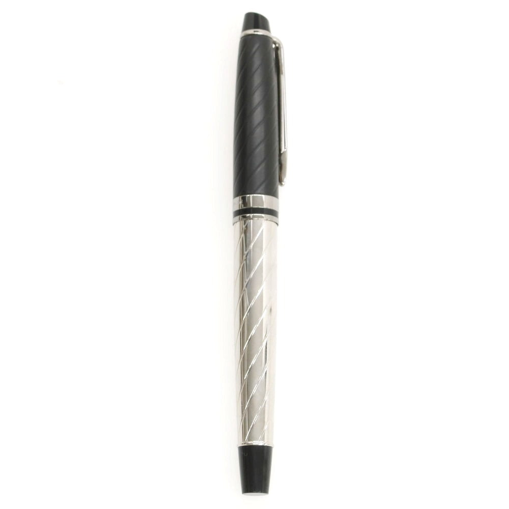 【中古】ウォーターマン WATERMAN エキスパート プレシャスBT 万年筆 ブラックxシルバー【 状態ランクA 】【 メンズ 】[CPD]