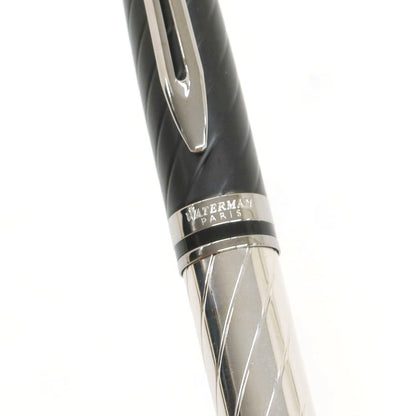 【中古】ウォーターマン WATERMAN エキスパート プレシャスBT 万年筆 ブラックxシルバー【 状態ランクA 】【 メンズ 】