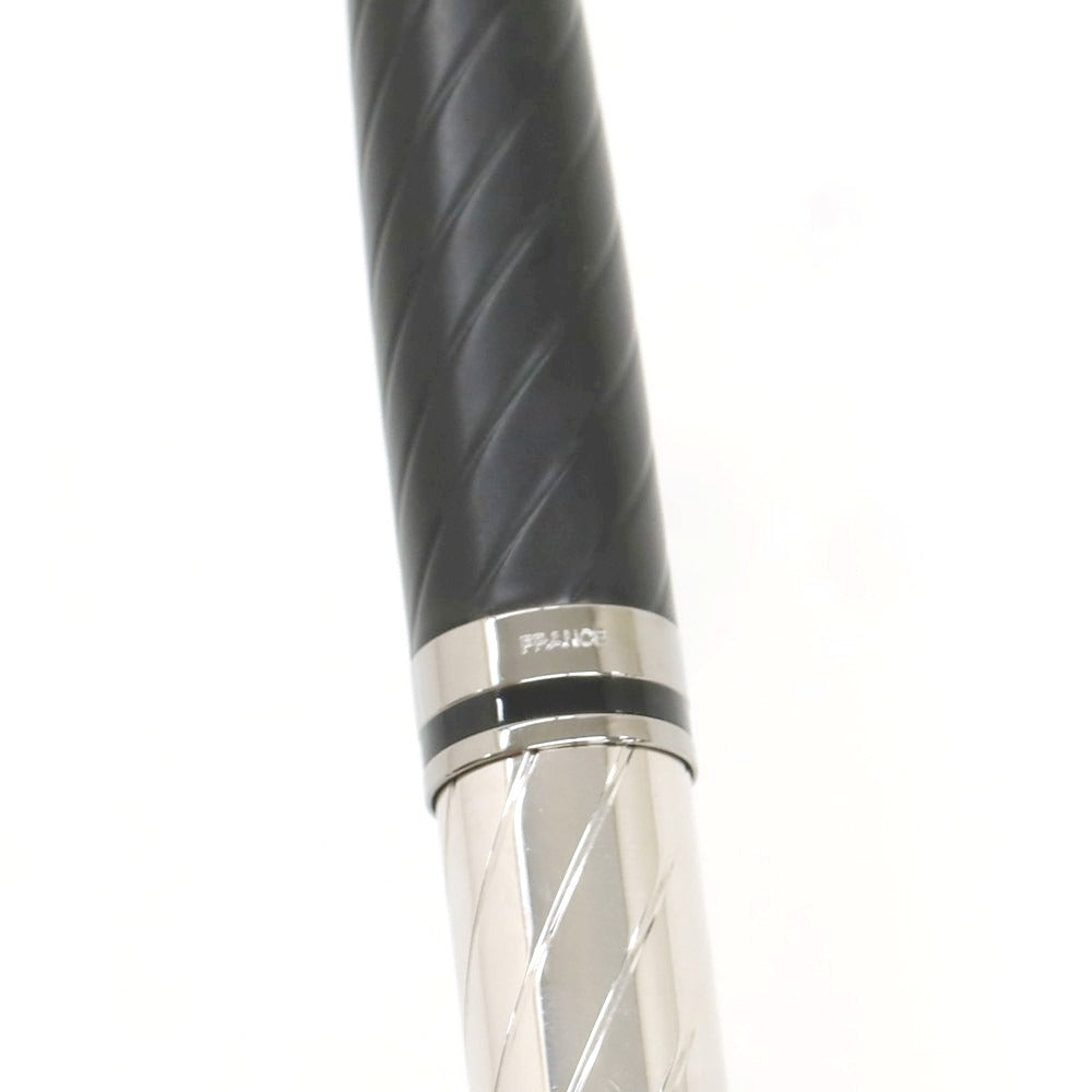 【中古】ウォーターマン WATERMAN エキスパート プレシャスBT 万年筆 ブラックxシルバー【 状態ランクA 】【 メンズ 】[CPD]