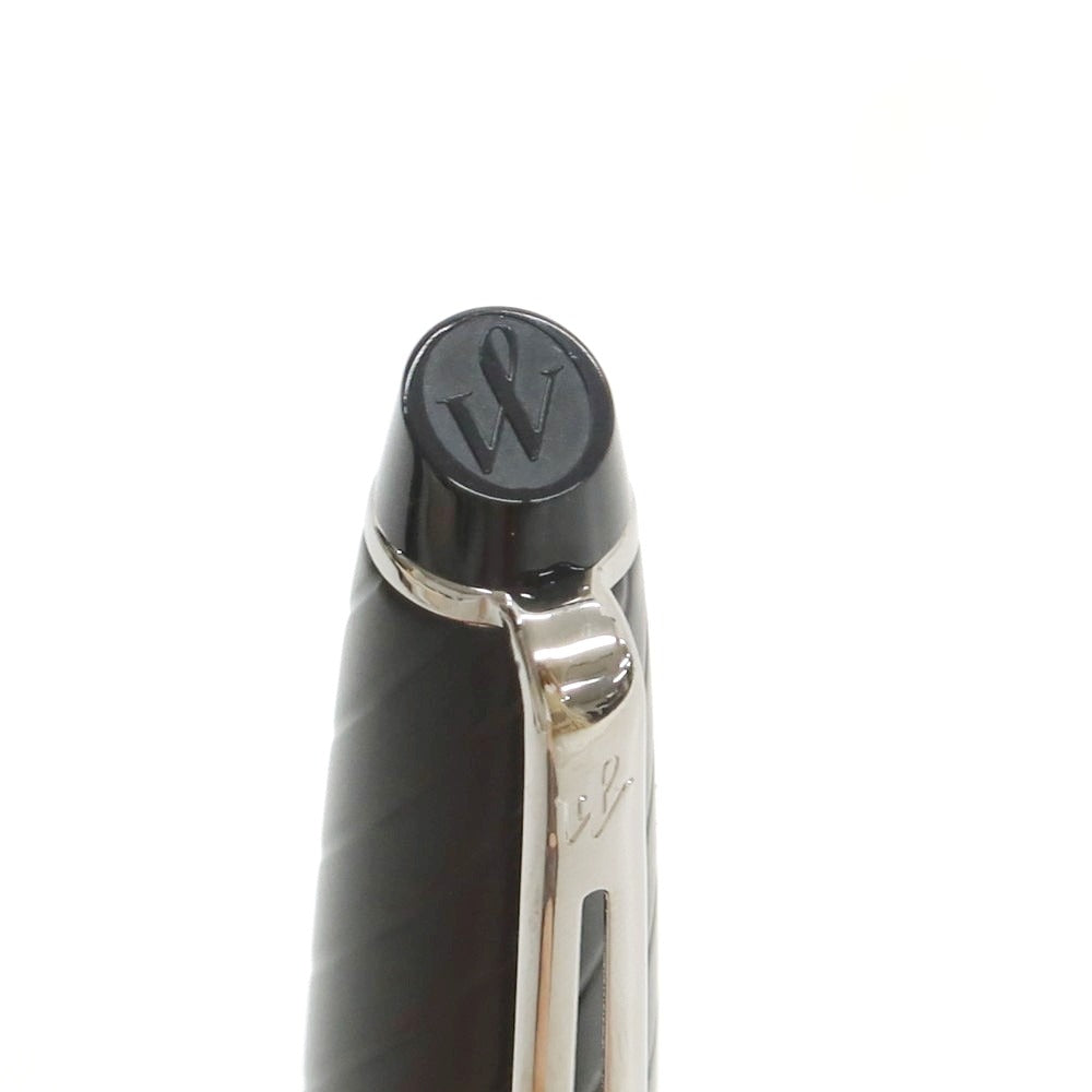 【中古】ウォーターマン WATERMAN エキスパート プレシャスBT 万年筆 ブラックxシルバー【 状態ランクA 】【 メンズ 】[CPD]