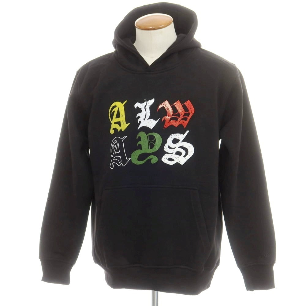 【中古】オールウェイズ ドゥ ワット ユー シュッド ドゥ ALWAYS DO WHAT YOU SHOULD DO コットン プルオーバー パーカー ブラック【サイズM】【 状態ランクA 】【 メンズ 】[EPD]