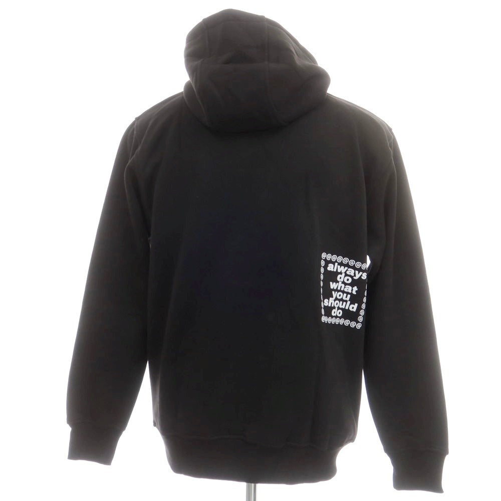 【中古】オールウェイズ ドゥ ワット ユー シュッド ドゥ ALWAYS DO WHAT YOU SHOULD DO コットン プルオーバー パーカー ブラック【サイズM】【 状態ランクA 】【 メンズ 】[EPD]