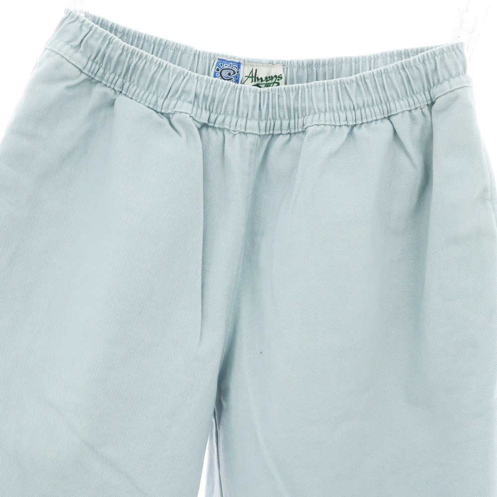 【中古】オールウェイズ ドゥ ワット ユー シュッド ドゥ ALWAYS DO WHAT YOU SHOULD DO ツイルコットン イージーパンツ ライトブルー系【 サイズS 】【 状態ランクC 】【 メンズ 】 [EPD]