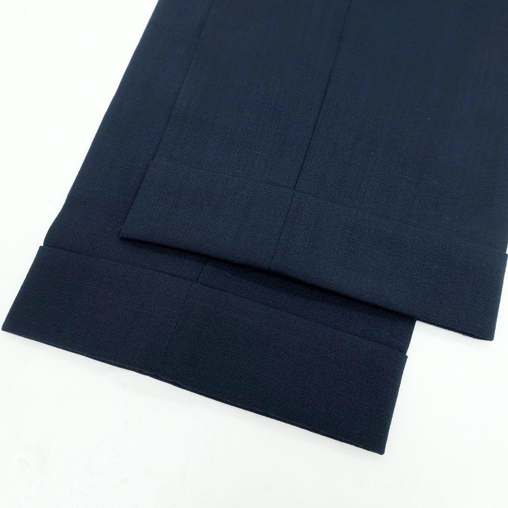 【中古】タリアトーレ TAGLIATORE ウール ドレススラックスパンツ ネイビー【サイズ46】【 状態ランクB 】【 メンズ 】 [EPD]