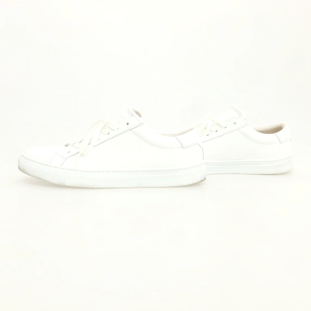 【中古】ジャック アンド ジョーンズ jack and jones レザー スニーカー ホワイト【 43 】【 状態ランクB 】【 メンズ 】