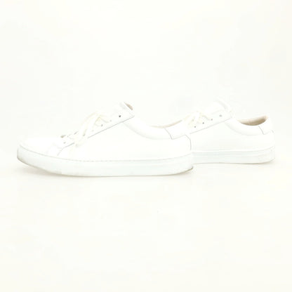 【中古】ジャック アンド ジョーンズ jack and jones レザー スニーカー ホワイト【 43 】【 状態ランクB 】【 メンズ 】