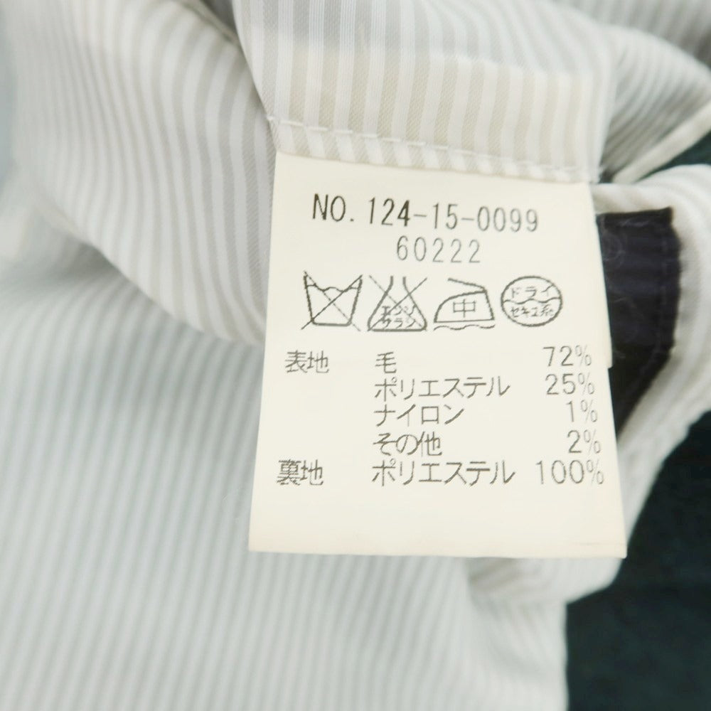 【中古】シップスジェットブルー SHIPS JET BLUE ウールポリエステル チェスターフィールドコート ダークグリーン【 S 】【 状態ランクC 】【 メンズ 】